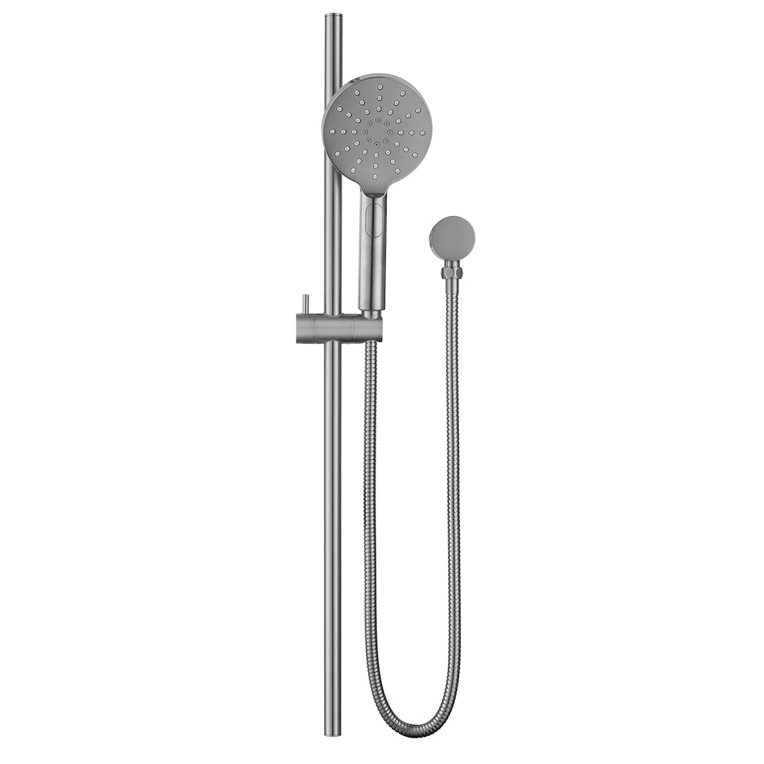 Bella Vista Mica Shower Rail Brushed Nickel