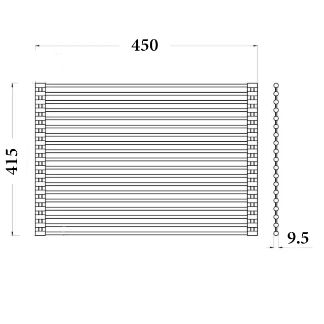 Sink Drainer Rollmat