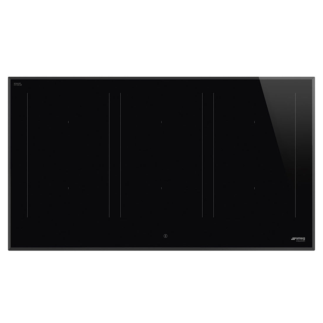 Smeg Classic 6 Zone Induction Cooktop Black Glass 90cm