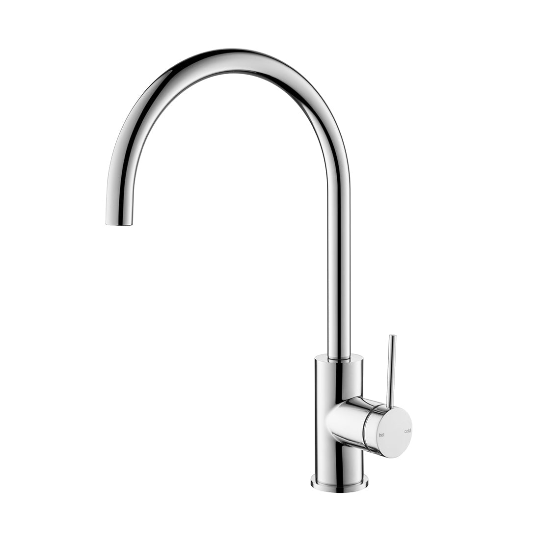 Bella Vista Mica Gooseneck Sink Mixer Chrome