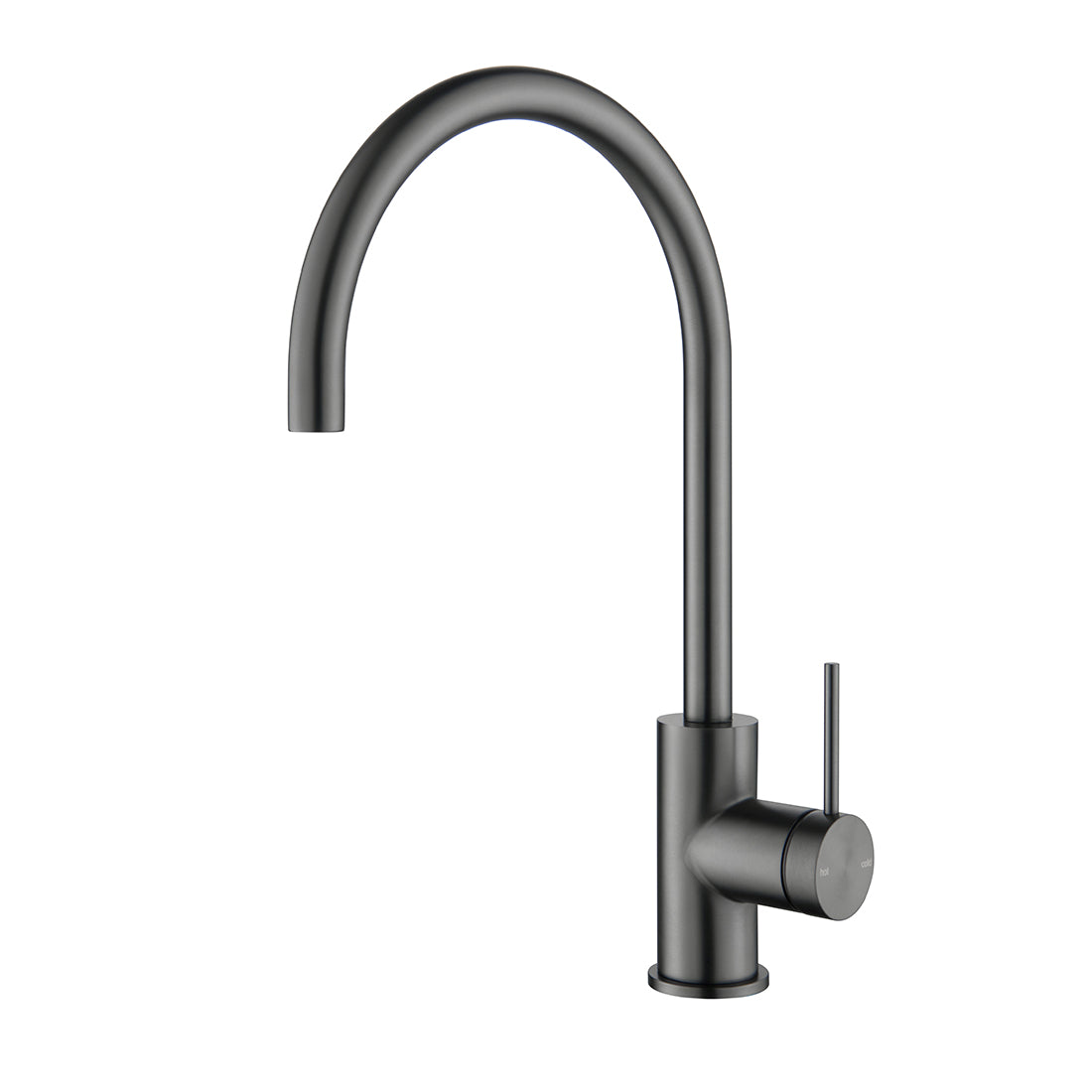 Bella Vista Mica Gooseneck Sink Mixer Gunmetal