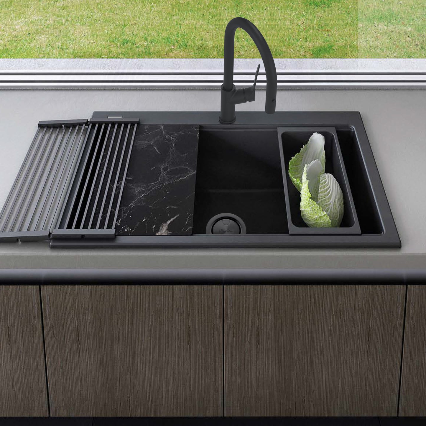 Santorini Topmount Workstation Sink
