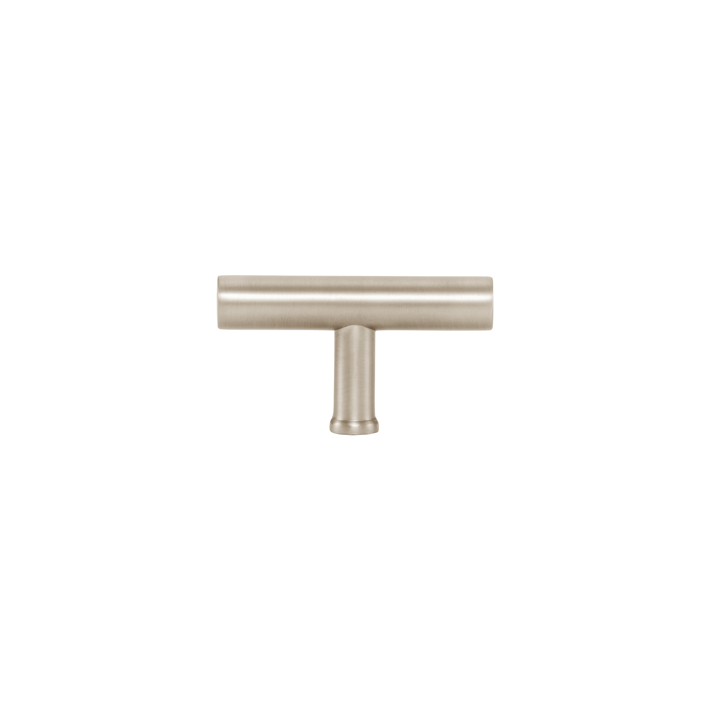 Momo Strano T Knob 60mm in Dull Brushed Nickel (1)