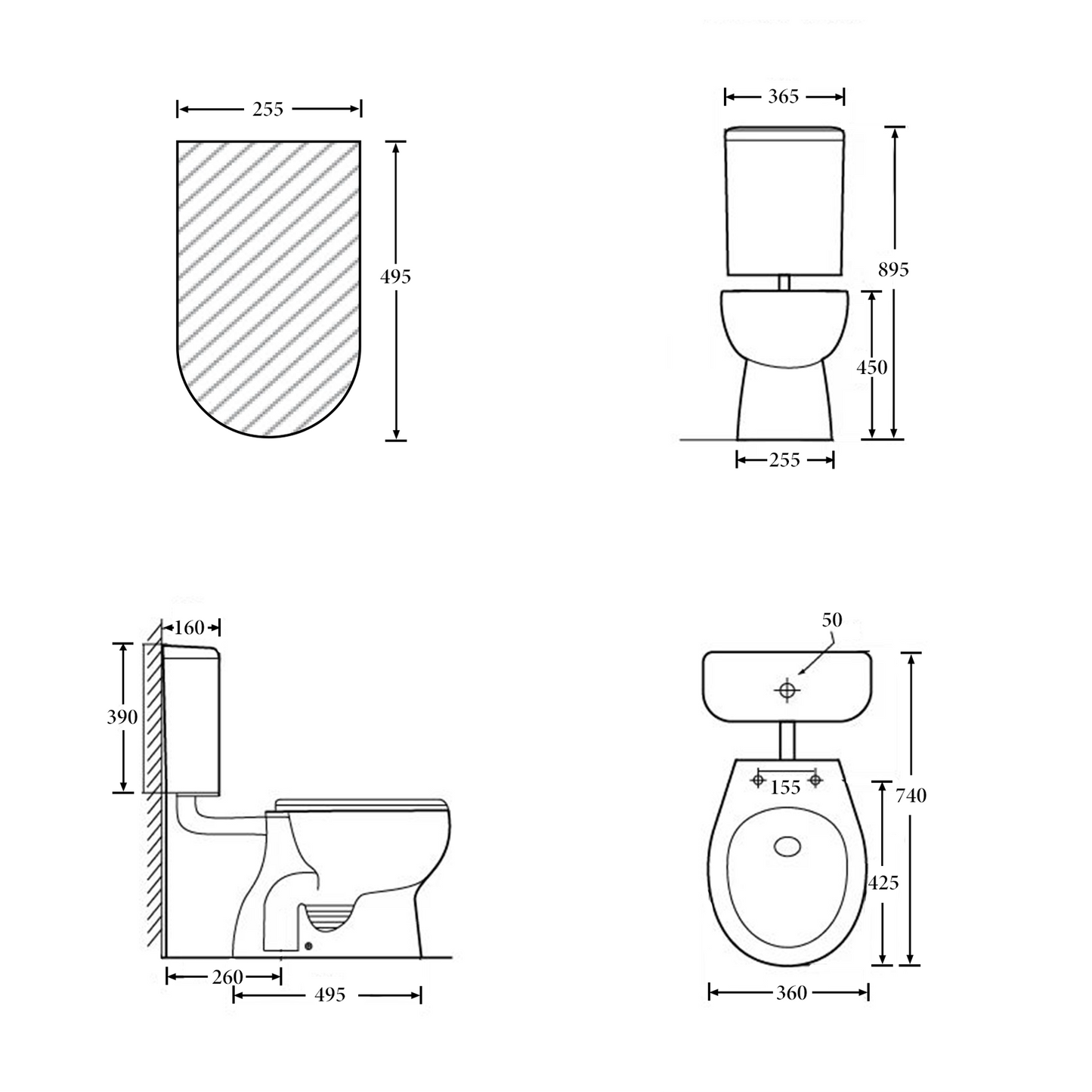 Vienna Disabled Toilet Suite