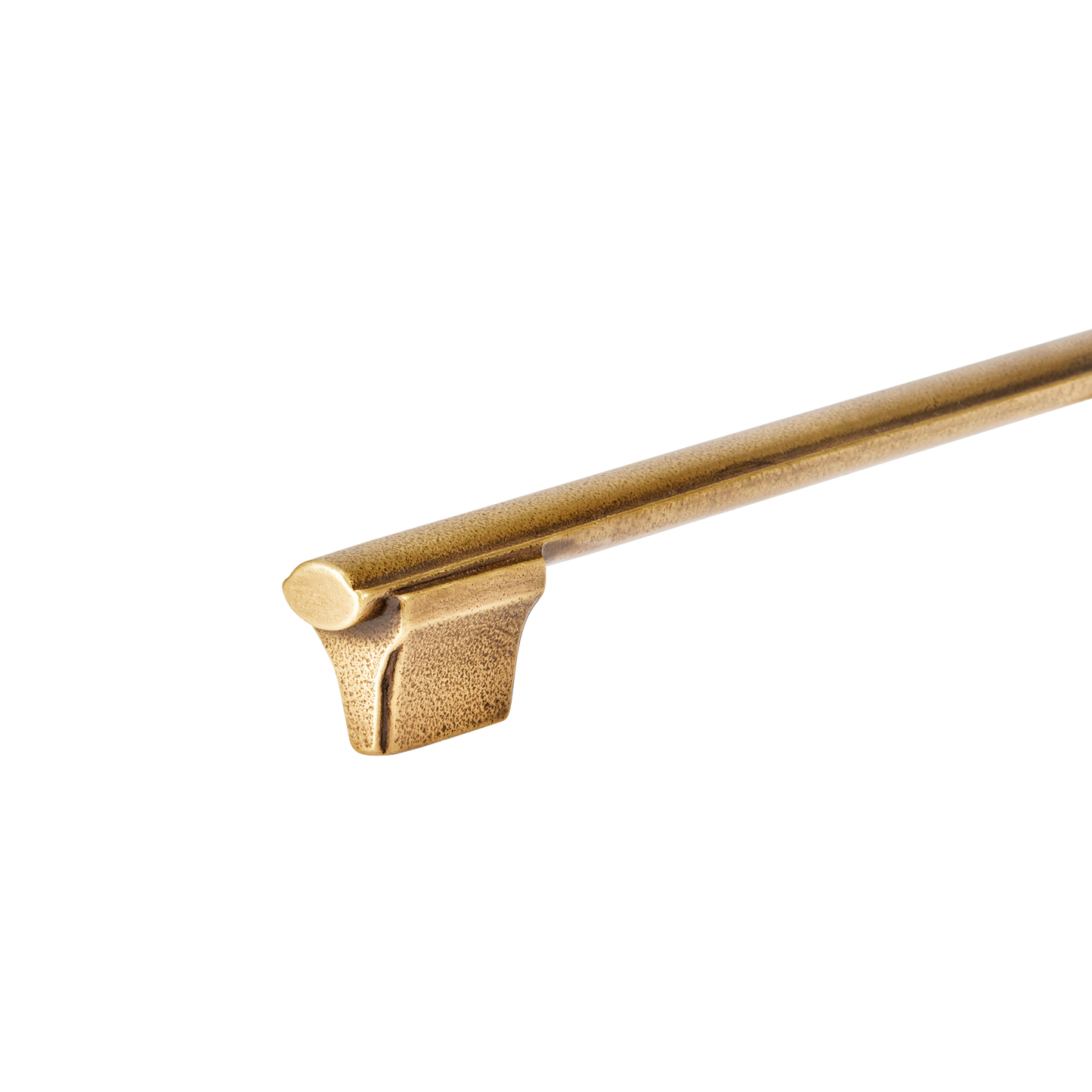 Momo Emma D Handle 160mm in Aged Antique Brass (2)