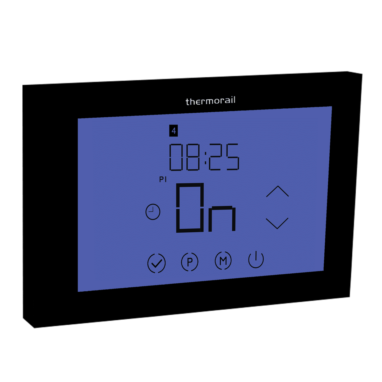 Thermorail Landscape Touch Screen 7 Day Timer - Black
