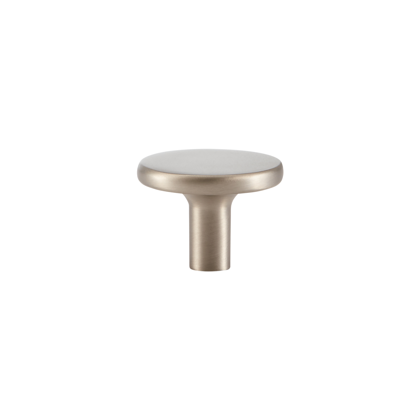 Momo Vena Round Knob 35mm in Dull Brushed Nickel (1)