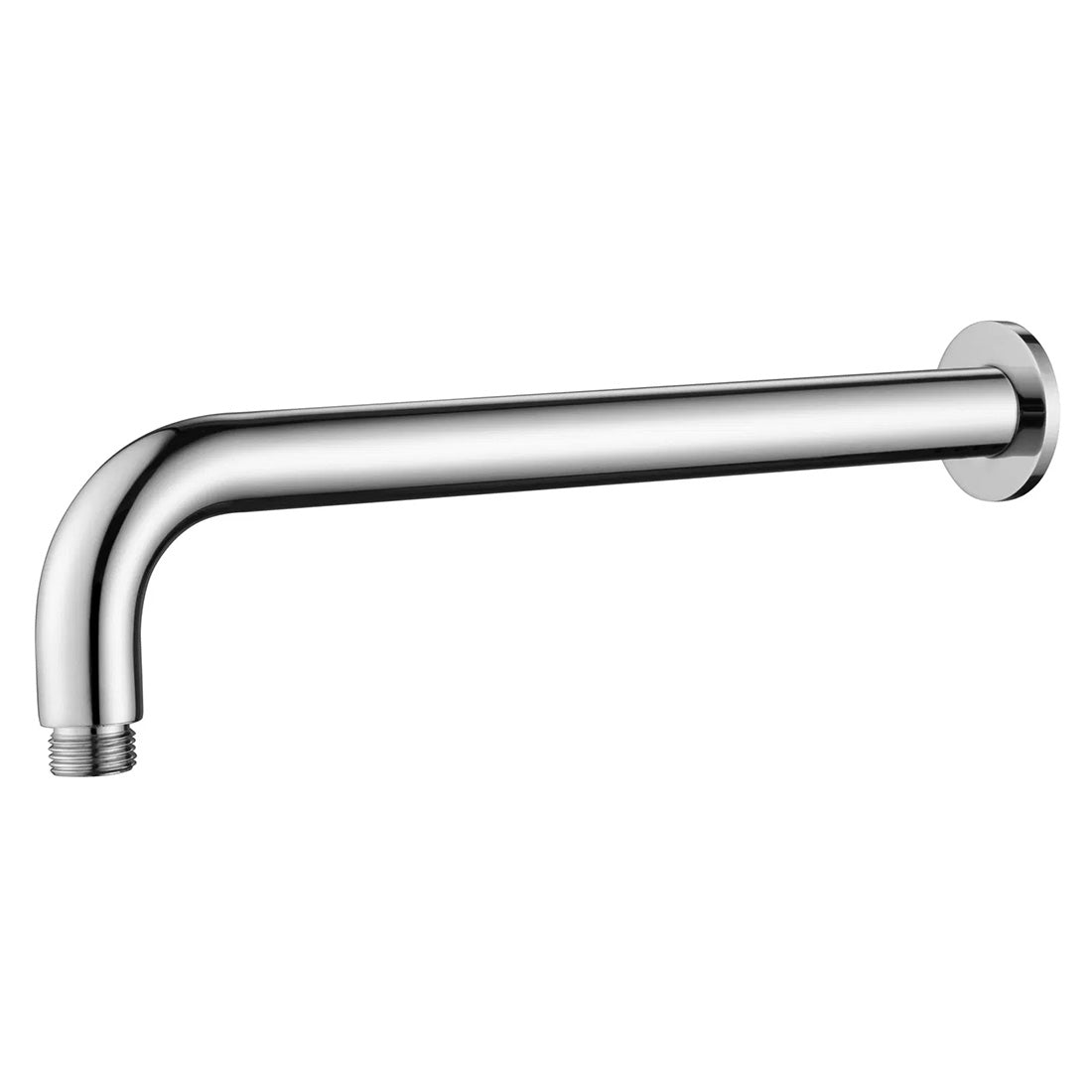 Bella Vista Mica Wall Shower Arm, 450mm, Curved, Chrome