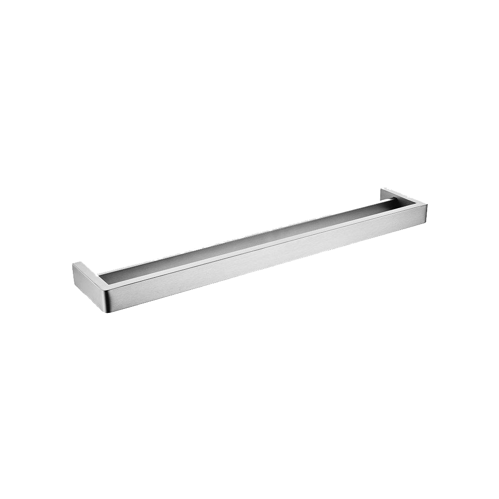 IVANO Series Square Chrome Double Towel Rail 600mm