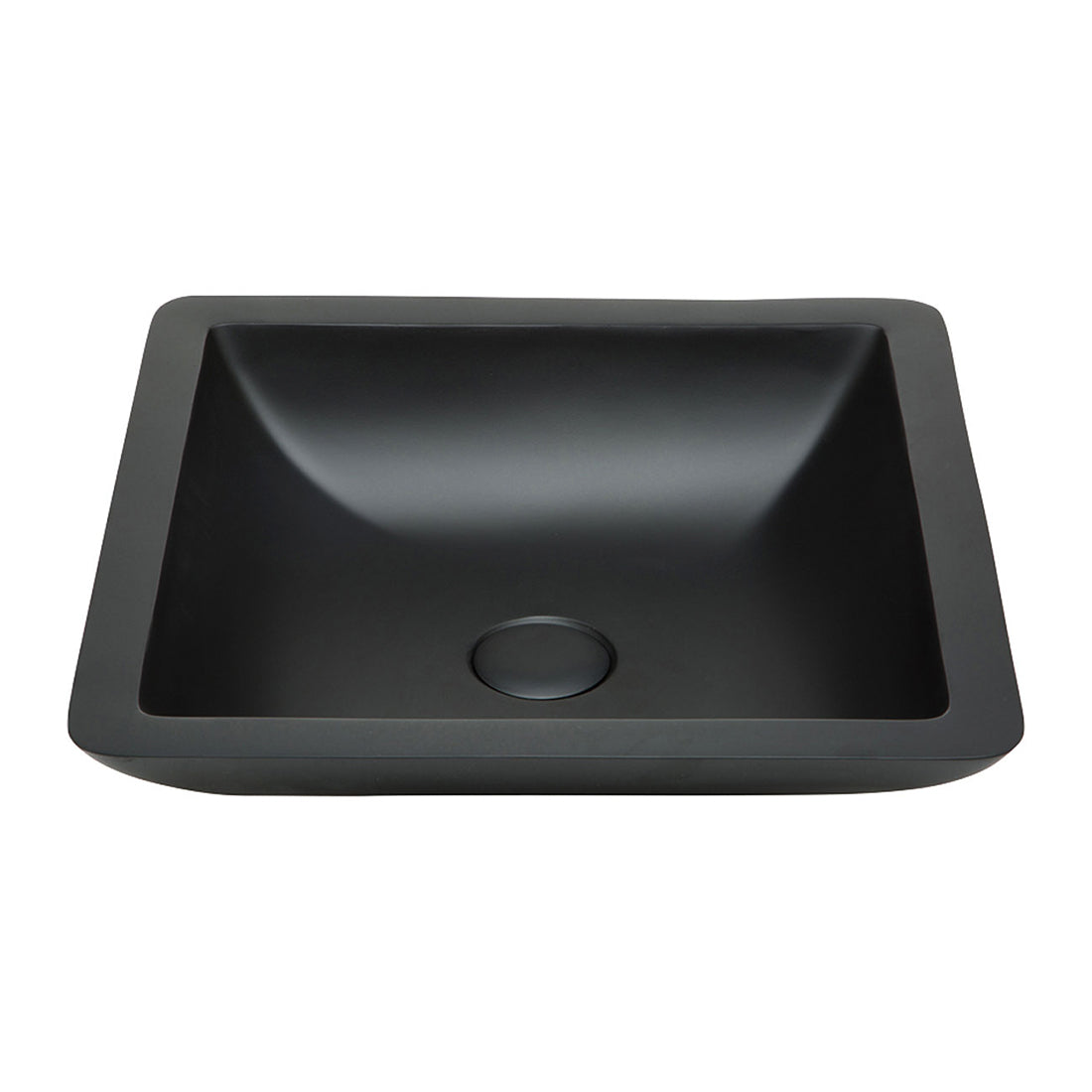 Fienza Classique 420 Solid Surface Basin Matte Black