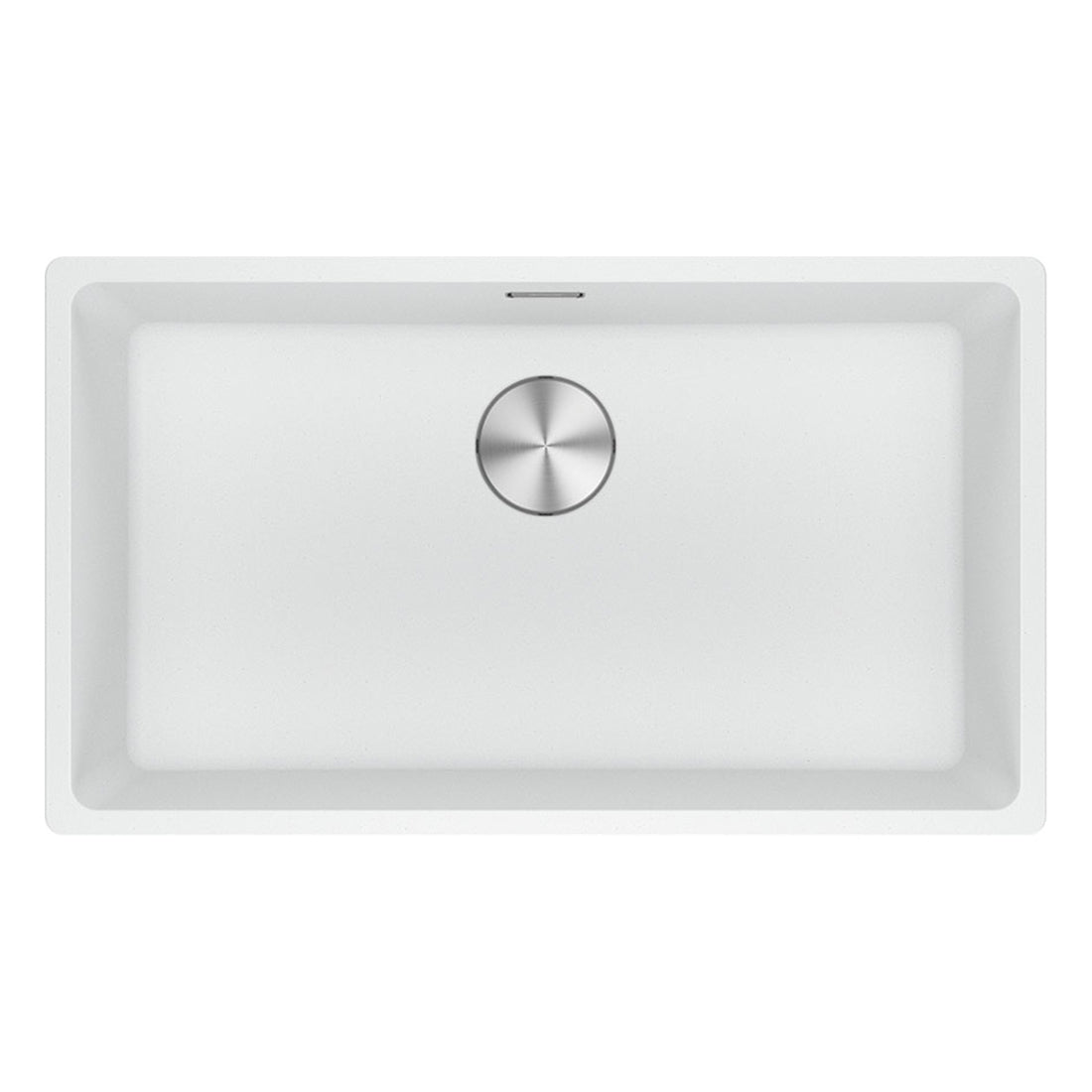 Franke Maris Granite Single Bowl 720mm Undermount Polar White