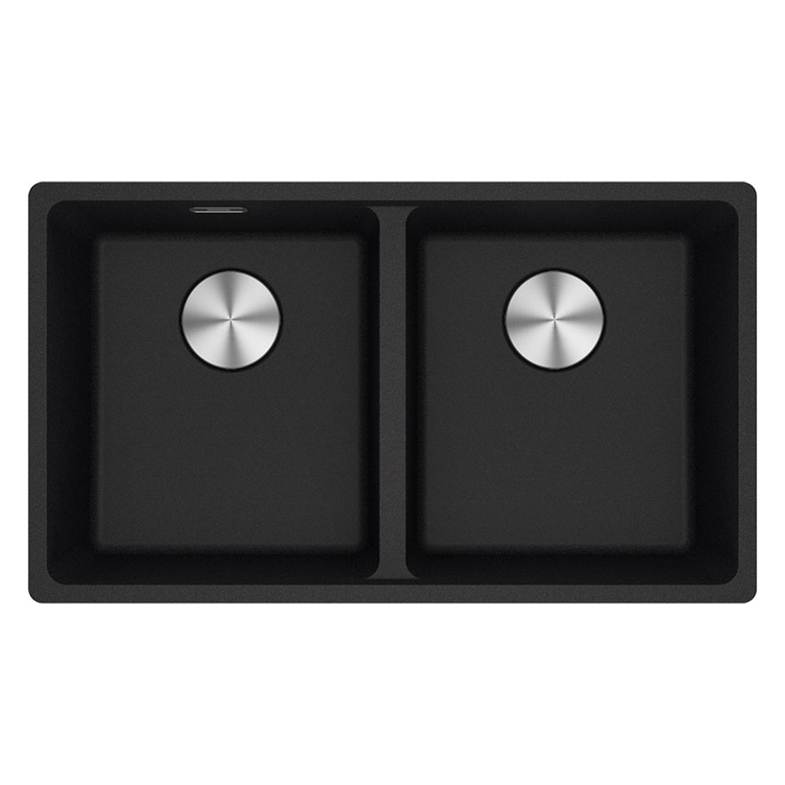 Franke Maris Granite Double Bowl, 350-350mm Topmount, Onyx