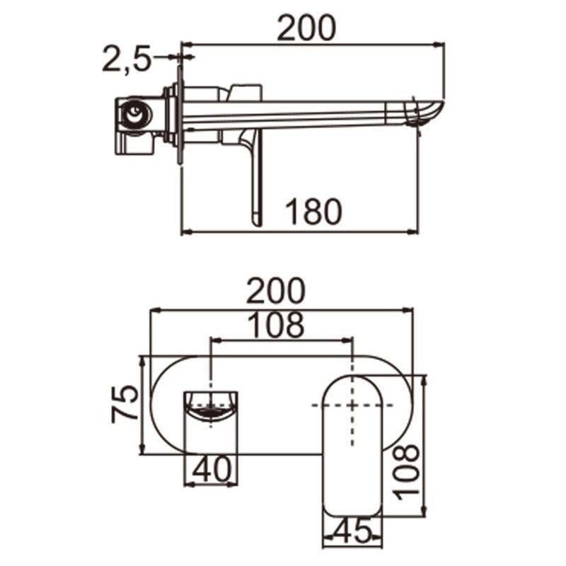 VOG BU0158-2.BM Trim Kit