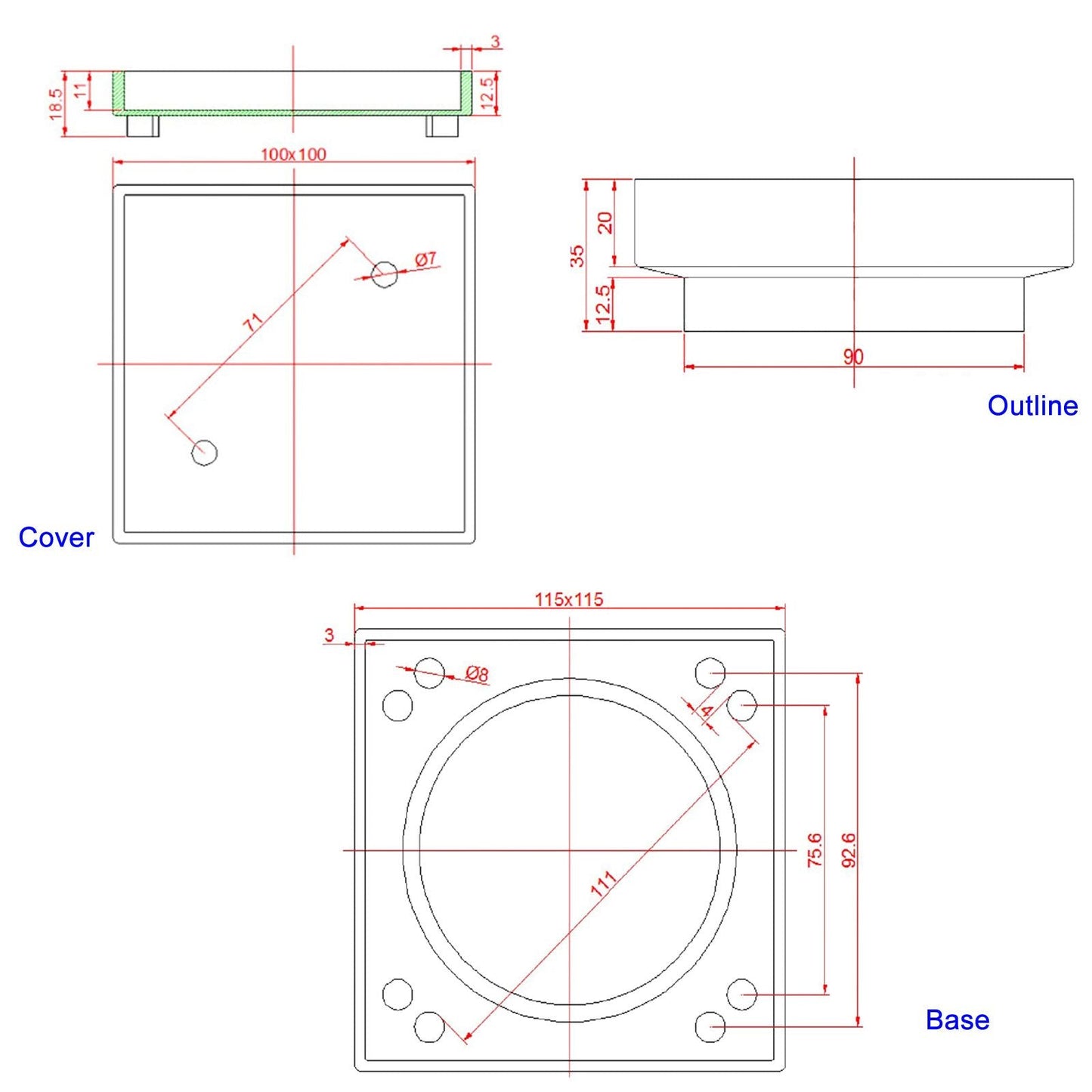 Drain Cover Outdoor