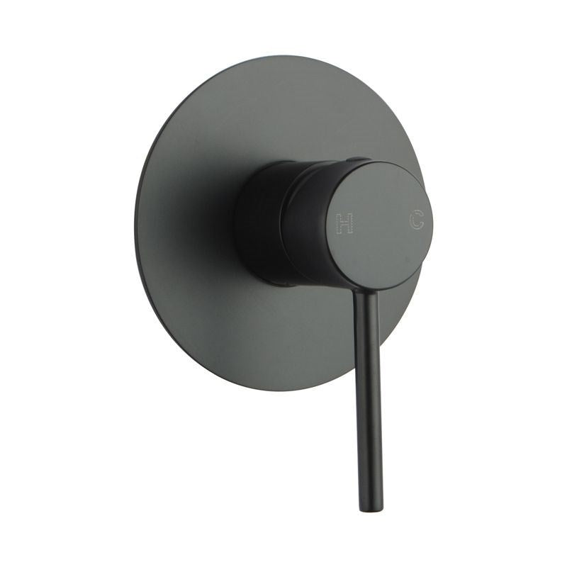 LUCID PIN Series Round Chrome Shower/Bath Wall Mixer(80mm Cover Plate)(color up)