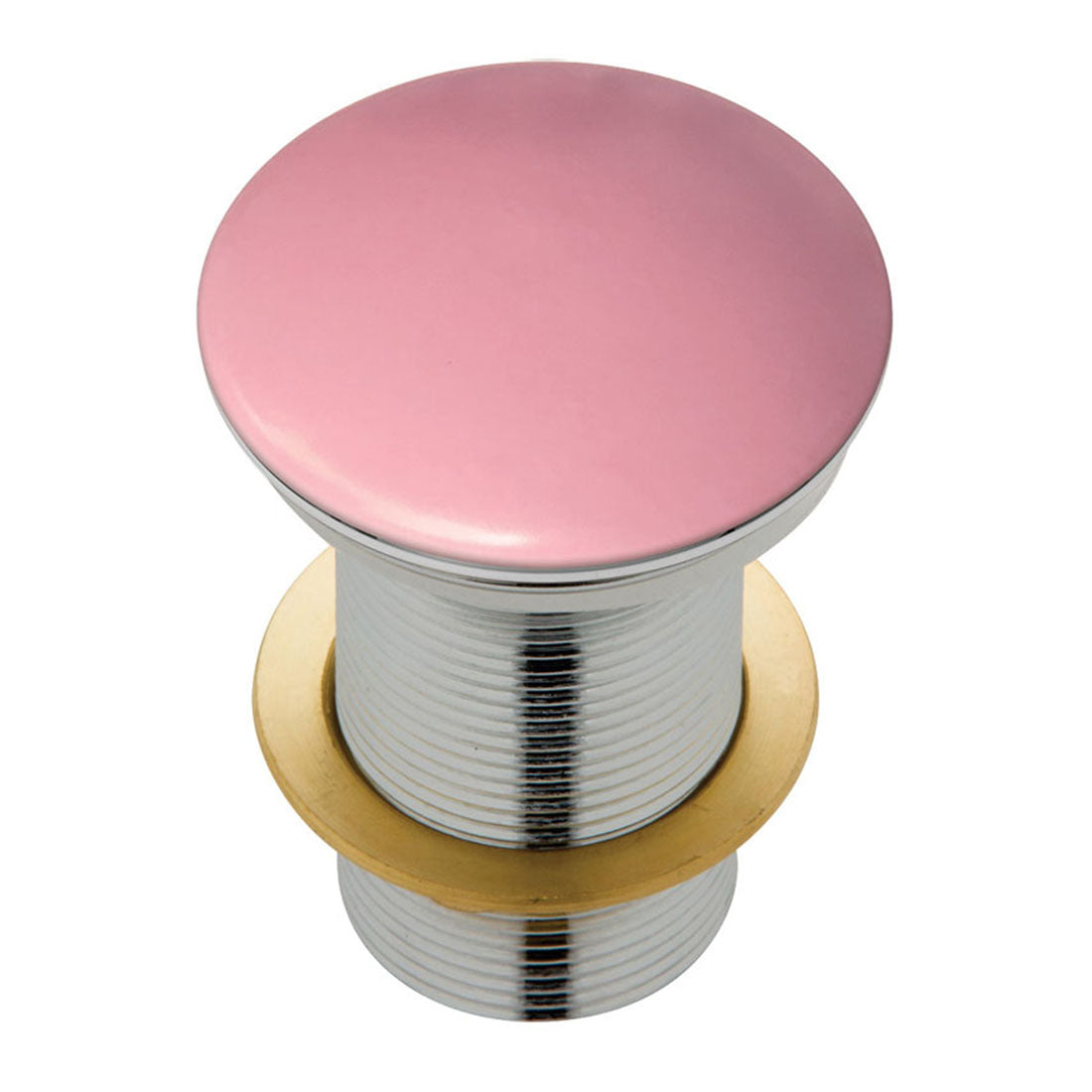 Fienza Ceramic Cap Pop-Up Waste 32mm Matte Pink