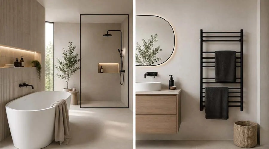 Black Towel Rail Style Guide: What Type of Bathroom Does it Suit Best?