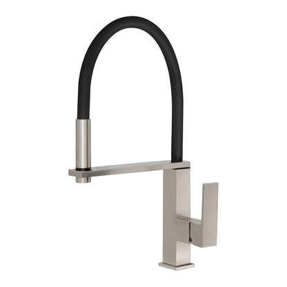 Vezz Flexible Hose Sink Mixer 220mm Squareline