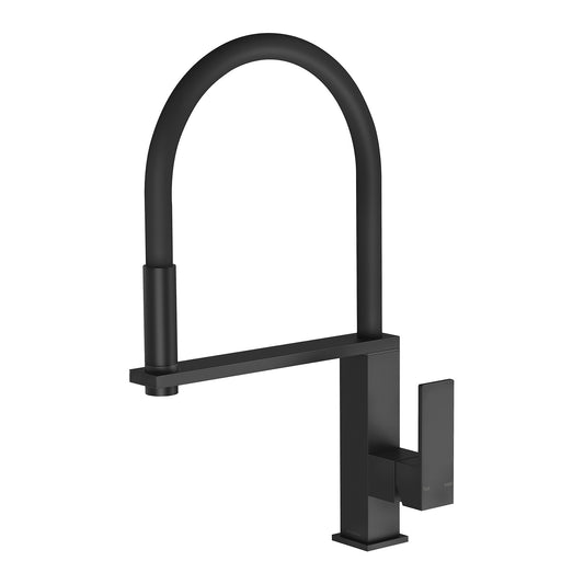 Vezz Flexible Hose Sink Mixer 220mm Squareline