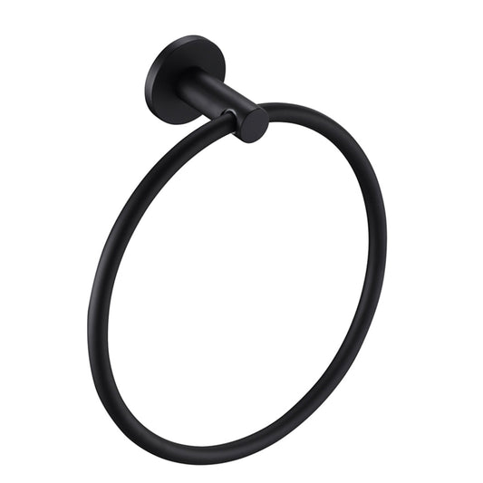 Bella Vista Mica Hand Towel Ring Black