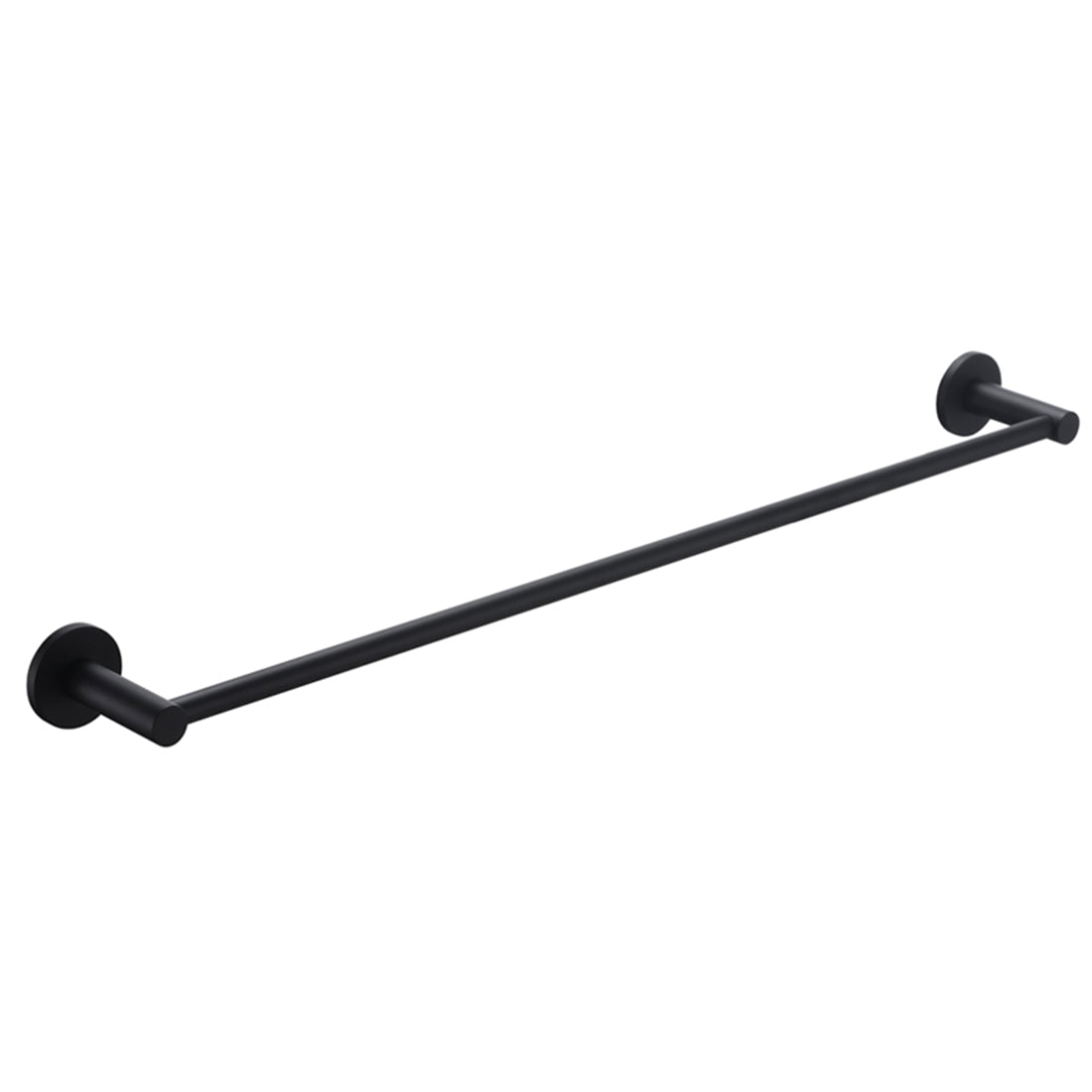 Bella Vista Mica Single Towel Rail 600mm Black