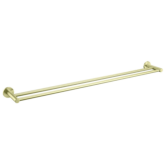 Bella Vista Mica Double Towel Rail 800mm French Gold
