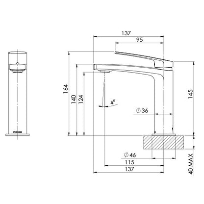 Mekko Basin Mixer