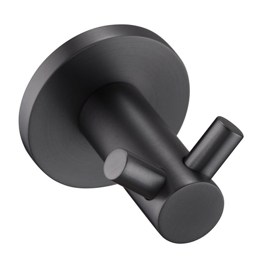 Bella Vista Mica Double Robe Hook Gunmetal