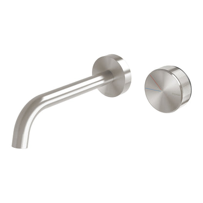 Axia Wall Basin / Bath Curved Outlet Mixer Set 180mm