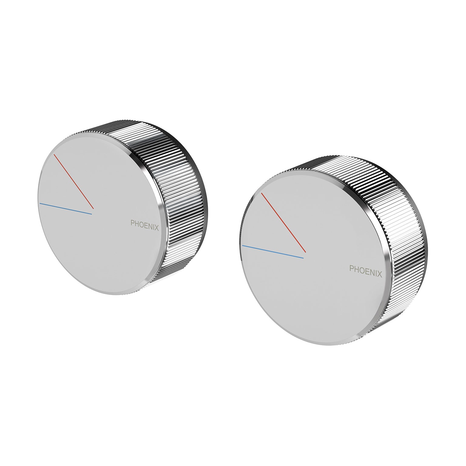 Axia Twin Shower Mixer / Wall Mixer