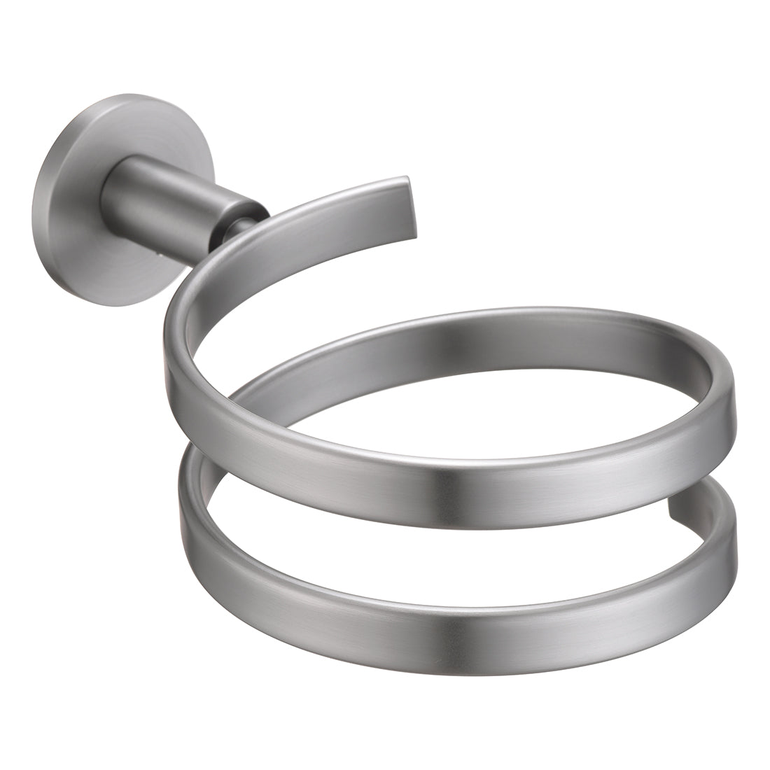 Bella Vista Hair Dryer Holder Brushed Nickel