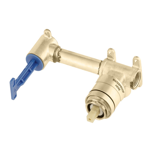 Mixx Unicolour Wall Plate Mixer Body