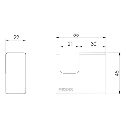 Lexi MKII Robe Hook