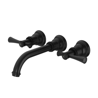 Cromford Wall Basin / Bath Tap Set