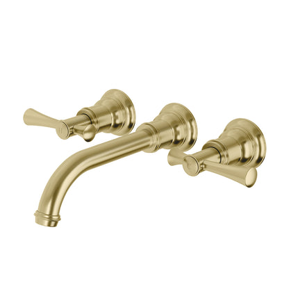 Cromford Wall Basin / Bath Tap Set