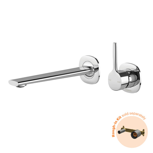 Vask SwitchMix Wall Basin / Bath Mixer Set 200mm Pin Up Fit-Off Kit
