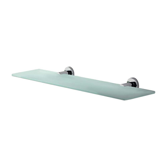 Chia Glass Shower Shelf 450Mm Chrome (Blister Pk)