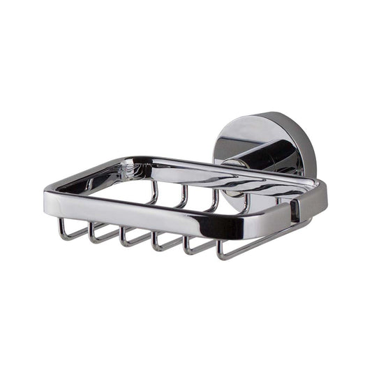 Chia Soap Basket Chrome (Blister Pk)