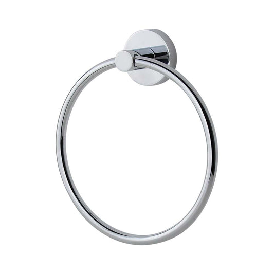 Chia Towel Ring Chrome (Blister Pk)