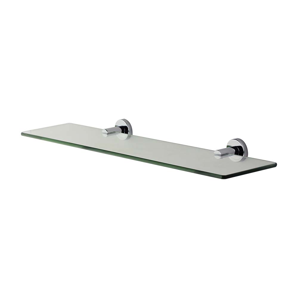 Cedar Glass Shower Shelf 450Mm