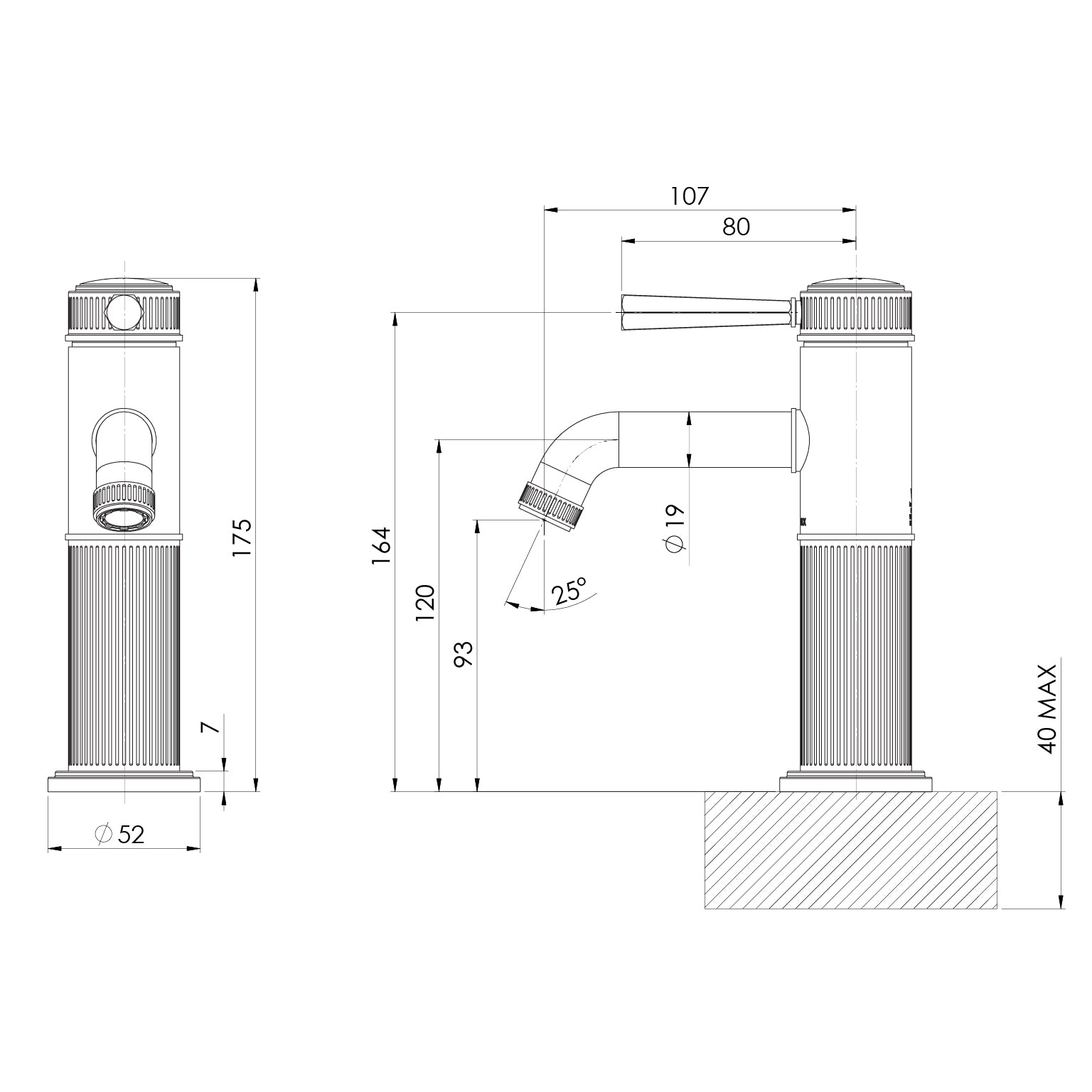 Wiltern Basin Mixer