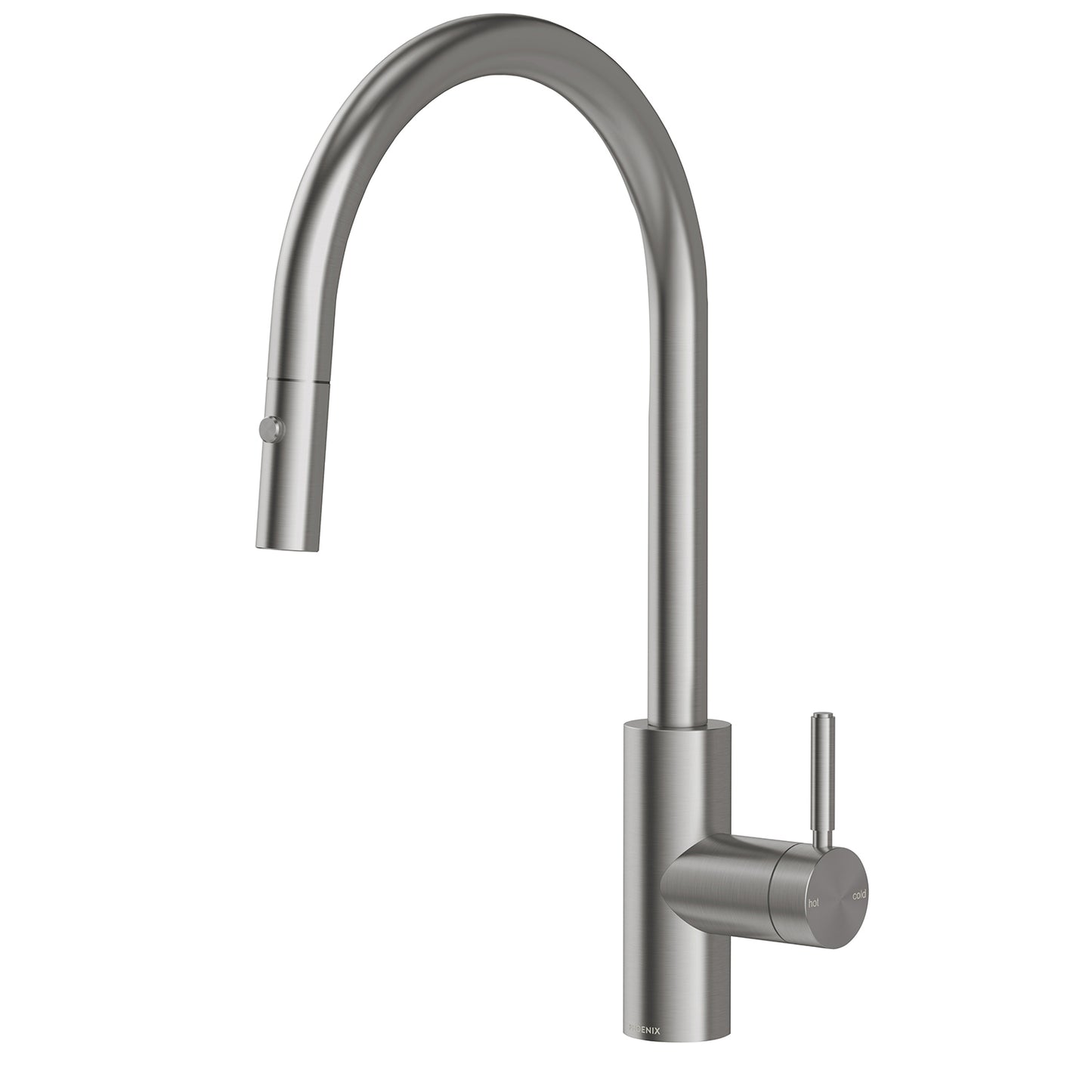 Vivid MKII Pull Out Sink Mixer 240mm Gooseneck