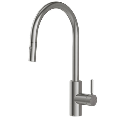 Vivid MKII Pull Out Sink Mixer 240mm Gooseneck