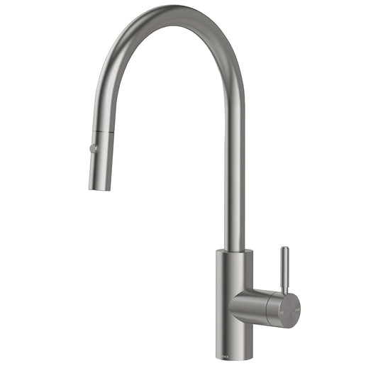 Vivid MKII Pull Out Sink Mixer 240mm Gooseneck