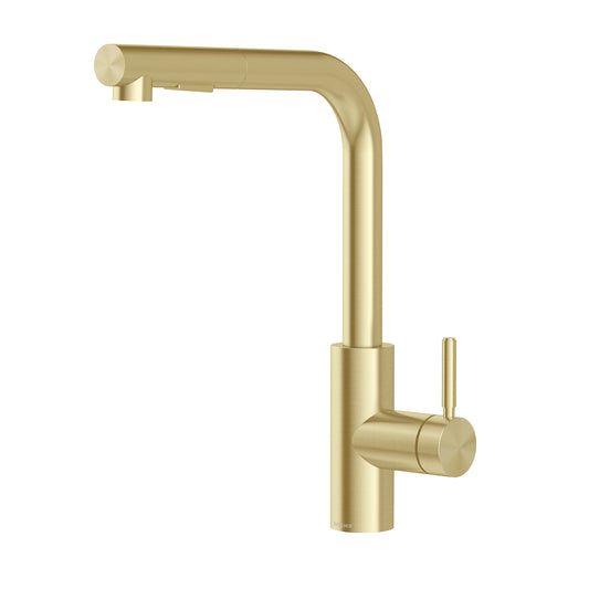 Vivid MKII Pull Out Sink Mixer 230mm L Shaped