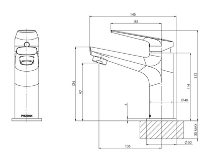 Arlo Basin Mixer 6 Star