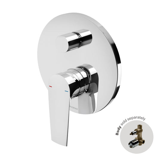 Arlo Shower / Bath Diverter Mixer Trim Kit Only