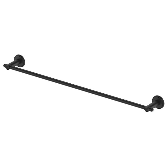 Bella Vista Mica Heritage Single Towel Rail 800mm Black