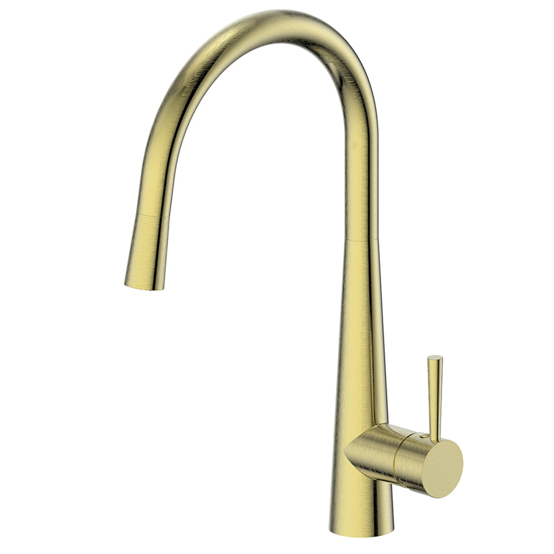 Greens Galiano Pull-Down Sink Mixer Brushed Brass