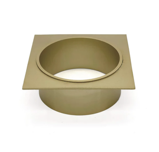 Muses POP WASTE GRATES Brushed Yellow GOLD 80MM